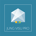 Visualiseringssoftware KNX Jung Visu Pro Planner versie JVP-P